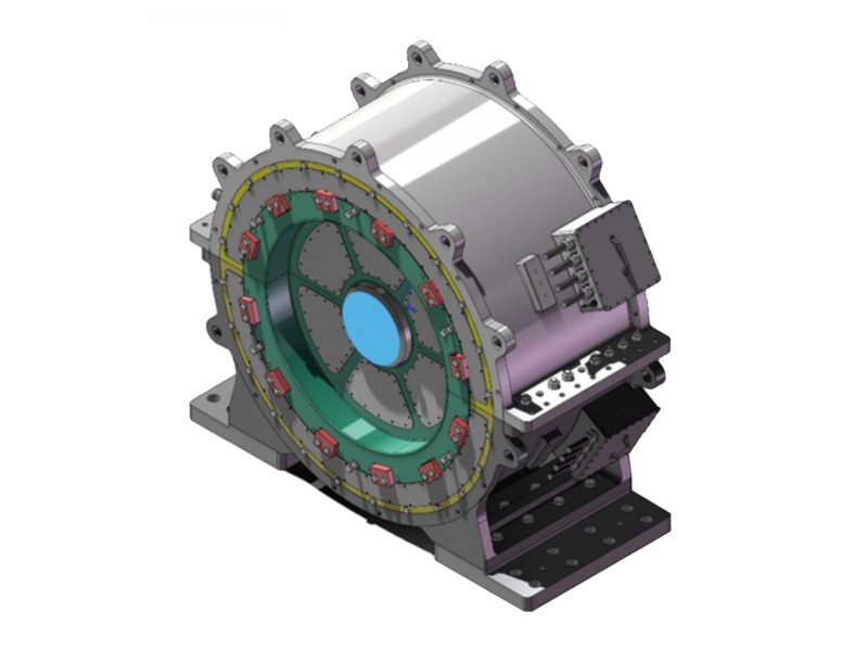 抱轴式永磁轴带发电机